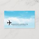 Search for flight attendant business cards Aeroplane