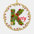 Search for letter k christmas tree decorations Xmas