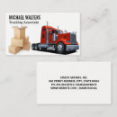 Search for box truck business cards Transportation