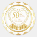 Search for 50th wedding stickers Milestone