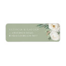 Search for spring flowers return address labels White