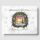 Search for winter wonderland guest books Elegant