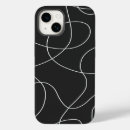 Search for lines iphone cases Black and white