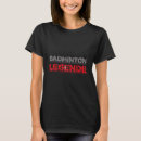 Search for funny badminton tshirts Team