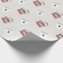 Search for coffee christmas wrapping paper Modern