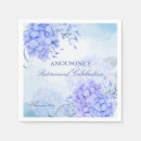 Search for hydrangea napkins Watercolor