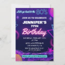 Search for back to the 80s invitations Modern