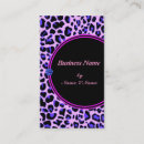 Search for leopard business cards Blue
