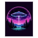 Search for alien spaceship posters Galaxy