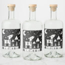 Search for christmas beer labels Black and white