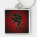 Search for fantasy science fiction key rings Red