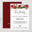Search for burgundy roses invitations Party