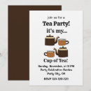 Search for afternoon brunch invitations Teapot