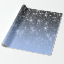 Search for silver glitter wrapping paper Faux