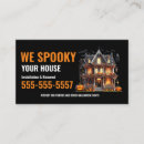 Search for halloween business cards Orange