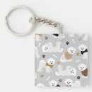 Search for bichon frise key rings Dogs