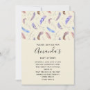 Search for feathers invitations Whimsical