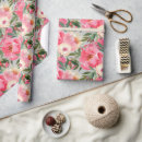 Search for vintage floral wrapping paper Pink flowers