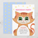 Search for ginger cat invitations Kitten