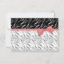 Search for pink zebra response invitations Black