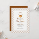 Search for bun in the oven baby shower invitations Watercolor