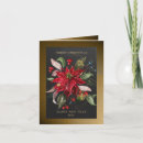 Search for plant christmas cards Red poinsettia