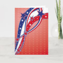 Search for striped flag cards Red