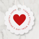Search for valentines favour tags Simple