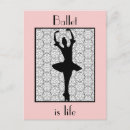 Search for ballerina dance postcards Silhouette