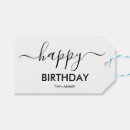 Search for happy birthday gift tags Modern