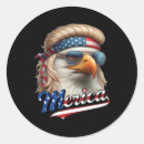 Search for bald stickers Stars and stripes