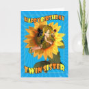 Search for twins birthday cards Happy