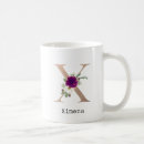 Search for floral alphabet mugs Purple
