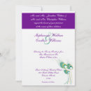 Search for purple peacock wedding invitations Modern