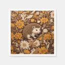 Search for hedgehog napkins Woodland