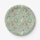 Search for vintage snowman plates Reindeer