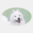 Search for samoyed stickers White