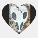 Search for scary heart stickers Black