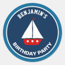 Search for sailboat birthday stickers Sailor