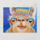 Search for alpaca postcards Whimsical