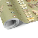 Search for botany wrapping paper Butterfly