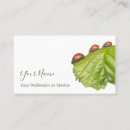 Search for lucky business cards Garden