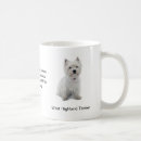Search for highland terrier mugs Dog