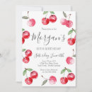 Search for cherry birthday invitations Bow