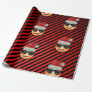 Search for emoji wrapping paper Santa