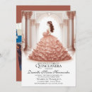 Search for rose gold dress invitations 15th