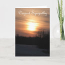 Search for religious sympathy cards Sunset