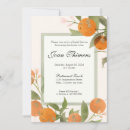 Search for tangerine invitations Bridal