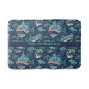 Search for shark bath mats Pattern