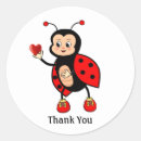 Search for ladybug thank you stickers Cute